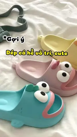 Dép cá hề vô tri 🐠🐠 #depcahevotri #depxinh #thoitrang #xuhuong 