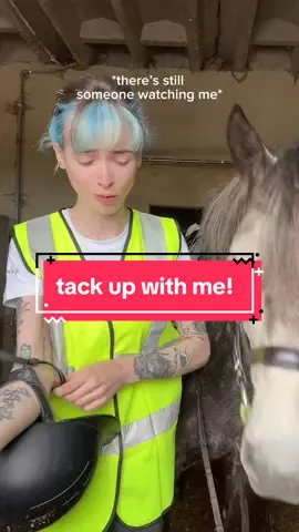 stinkiest episode so far #tackupwithme #tackup  #equestrian #horsetok #equestrianvibes #equestrianlife #horseriding #horsetiktok #equine #horsesoftiktok #horsegirl #fyp 