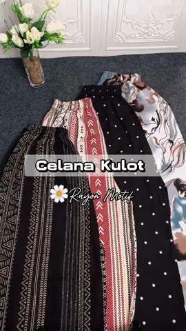 Pilihan motif nya banyak bnget , Mana   harga nya ramah dikantong #celanakulot #kulotrayon #kulotmotif #kulotpants #kulothighwaist #celanawanita #outfitideas #fypage #xyzbca #foryou #simpleoutfit #celanamurah 