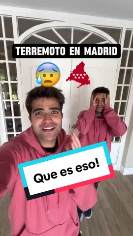 Terremoto en Madrid 🫨 #humor No habiamos visto algo asi en nuestra vida, pero resulta que tiene una explicación! #madrid #tiktokespaña #españa 