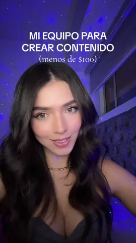 Lo que necesitas para grabar; iluminación, tripode y luz de fondo . #creadoresdecontenido #tripode #Lifestyle #streamer #iluminacion 