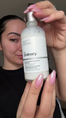 our milky toner 🤝 hydrated and radiant skin 🥛🤍 #theordinary #fermentmilkytoner #milkytoner #new 