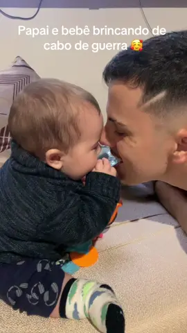 Esses dois é só amor 🥰❤️ #paiefilho #foryou #bebestiktoks #serpai 