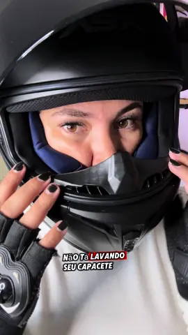 Eu estou apaixonada por esse capacete da @ASX Capacetes 