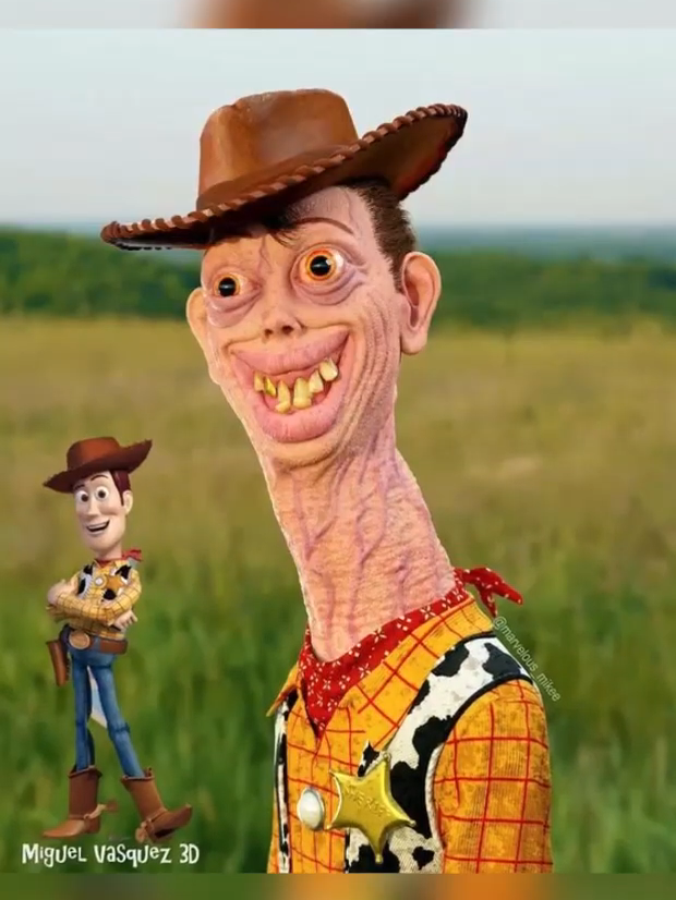 PERSONAJES DE TOY STORY EN LA VIDA REAL! 😨☠  #bermudas #historia del juguete #parati #fyp #fypシ