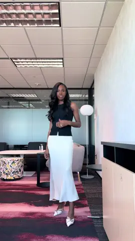 Being the best dressed on my team is my favorite goal.    Skirt:Zara  Top: Target Shoes: Miss Lola  #businesscasualoutfits #businesscasualfashion #workoutfitideas #outfitsforwork #springoutfit #corporateoutfits #corporatefashion #corporateoutfitideas #springlooks #CapCut 