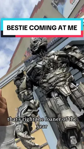Not bestie coming at me for no reason 😂🥲 Can never get a break lol😂😭🫣 @Universal Destinations #universalstudioshollywood#universalstudios#hollywood#california#losangeles#socal#transformers#megatron#autobots#decepticons#allhailmegatron#themepark#nice#friendly#mean#Love#foryou#fyp#fy#besties#transformerstok#kenya#bestie#goals#friendship#friendshipgoals#funny#lol#rusty#mad#joke#jokes#idc#emotionaldamage  
