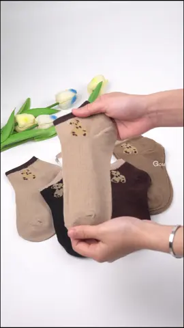 Tất nữ cổ ngắn hoạ tiết dễ thương, chất liệu cotton co giãn thoáng mát #tat #vo #tatnu #tatcongan #tatnudethuong