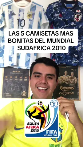 LAS 5 CAMISETAS MAS BONITAS DEL MUNDIAL DE SUDAFRICA 2010⚽️🇿🇦 #futbol #TikTokDeportes #jerseys #mundial #fyp #viral #mexico #fifa #sudafrica2010 