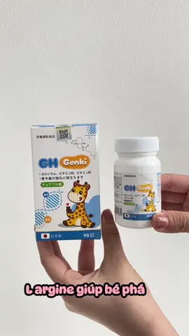 Viên nhai kích hoạt gen GH Genki #ghgenki #kíchhoatgen #canxi #tangchieucao