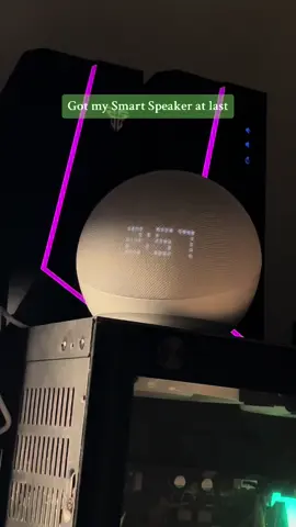 Alexa Echo Dot with clock! Love it!
