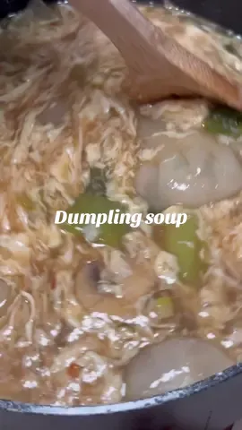 Bringing back an ol favourite, the dumpling soup #dumplingsoup #glutenfree #soupseries 