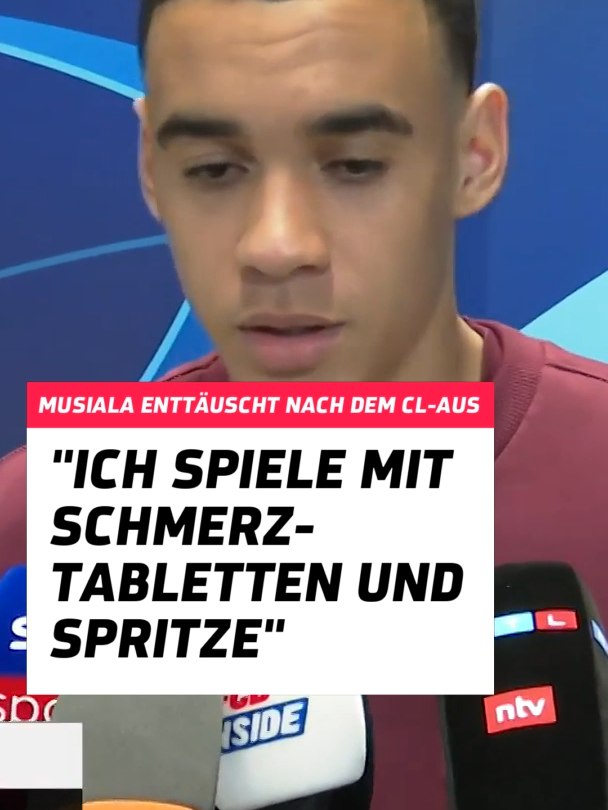 Jamal Musiala zeigt sich sehr enttäuscht nach der Niederlage gegen Real Madrid: „Dann bestrafen die uns!“🤨 Besonders betrübt wirkt Musiala aufgrund seiner Knieschmerzen.😶 Der Youngster gibt uns einen Einblick, wie es um ihn und seine Verletzung steht.🤔 #sport1news #sport1 #totalvideo #musiala #ucl #rmafcb #fussball