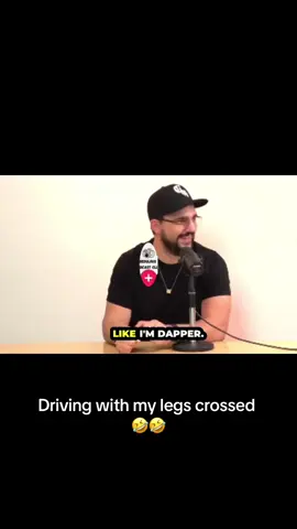 Driving with my legs crossed… lol #thebasementyard #joesantagato #frankiealvarez #tby #podcastclip 