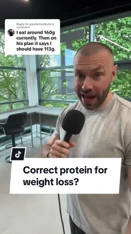 How much protein do you actually need to lose fat? #diet #weightloss #fatloss #femalefatloss #FitTok #caloriedeficit #caloriecounting #highprotein #protein #personaltrainer 