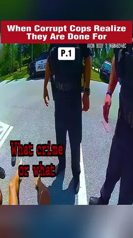 When Corrupt Cops Realize They Are Done For (1)