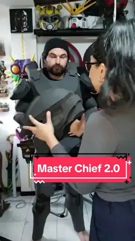 gracias a @Nicolás Niño Maldonado por confiar en nosotros! 😊  pruebas de Master Chief! para #comiccon2024  #Halo #manualidades #emprendimiento #tendencia #hechoencolombia #hechoconamor #pelicula #serie #cosplay #cosplayhalo #masterchief #viral #parati #jhon117 #jefe #spartan #armadura #tendenciadelasemana 
