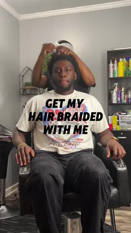 when your mom a hairstylist so you set your appointment at anytime>>🤷🏾‍♂️😂 comment what style you think I should try next 🤝🏾 #blackmen #blackmenhairstyles #braids #menbraids #menbraidstyles #curls #curlsroutine #curlyhair 