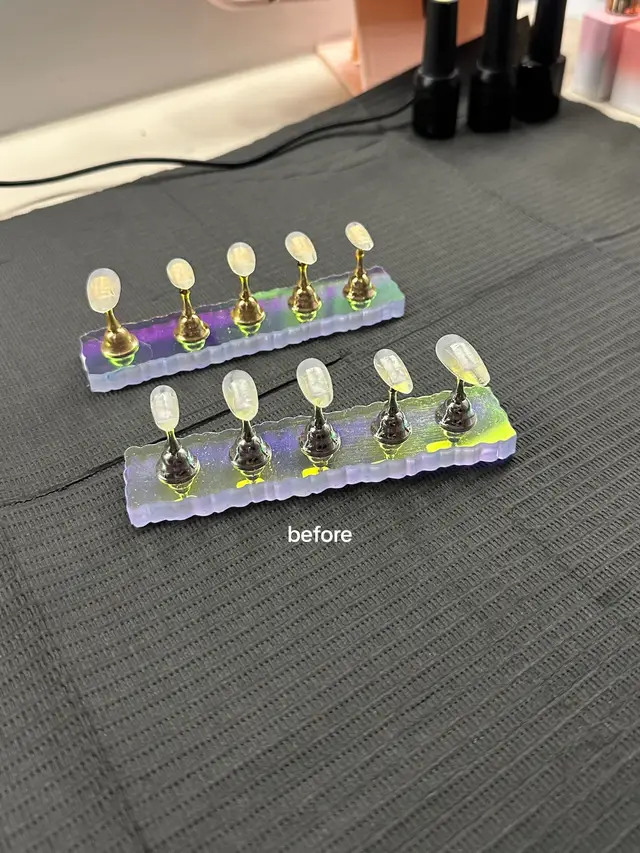 i put these on immediately #pressonnails #gelx #athomenails #diynails #nailinspo 