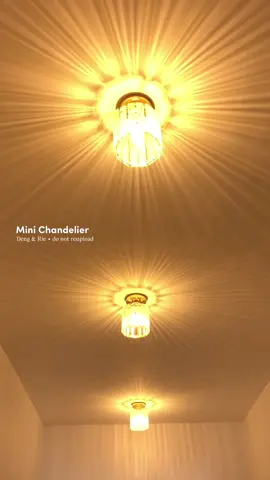 apakaganda moo #minichandeliers #crystalchandelier #chandelier #ceilinglight 