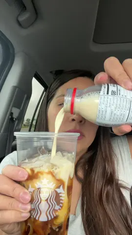 My go to drink on busy mornings! #starbucks #starbucksdrinks #starbucksorder #proteincoffee #lowcarb #lowcalorie #lowsugar #highprotein #mom #MomsofTikTok #momlife #momtok #starbucksorder #goodmorning #spring #morningcoffee #coffeeorder #onthego #breakfast 
