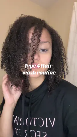 Hair type 4b wash day💘  #naturalhair #curlyhair #haircare #type4hair #afro 