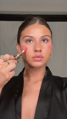 @Rare Beauty liquid blush shade happy #rarebeauty #blush #happy 