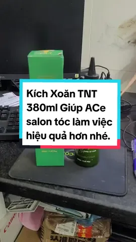 Kích Xoăn TNT 380ml Giúp ACe salon tóc làm việc hiệu quả hơn nhé. #review #dolamtoc #myphamhuekoy #dkumaorganic #babershop #hair #kichxoan 