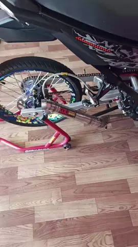 test pô kou machai trên dòng xe satria #xuhuong #pokoumachai #pokou #phukienxemay 