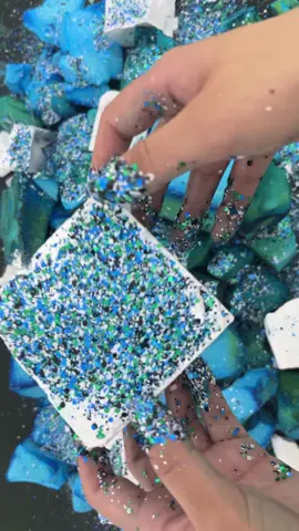 Today we finally have some nice crunchy dyed  blocks!! This also took me two weeks to air dry since it would rain on random days. I added My Nessie glitter to the crush because there were many people interested in seeing a crush with nessie glitter in the comments. So I did what was requested. If you have another glitter you want to see let me know in the comments section below!!  Also HUGE NEWS for today is that there is a FLASH SALE ON GHOLIBN.com  Upto 50% on the website and Gym chalk is only $11.99 Free Shipping during a sale period will only be offered at $150 ( USA customers only)  So don’t miss your chance with this awesome sale!!   #fyp #satisfying #oddlysatisfying #sleepaid #gymchalkasmr #asmr #gymchalk 