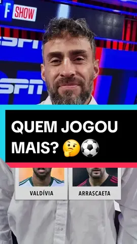 Concorda com as escolhas do Valdívia, fã de esporte? 👀 #LibertadoresNaESPN #FutebolNaESPN #Palmeiras #Valdívia 