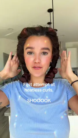UMMMM HELLLOOOOOO??? #heatlesscurls #heatlesshairstyles #heatlesshair #heatlesscurlsovernight #heatlesscurlstutorial 