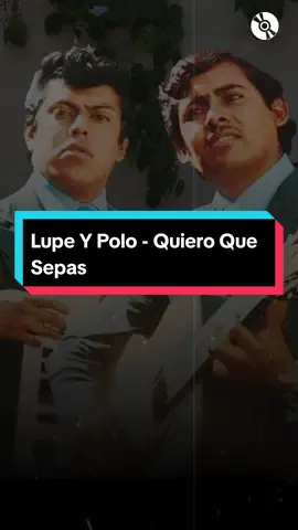 Un súper #clasico de la #musica #regionalmexicana #quieroquesepas de #lupeypolo  #conalmusica #conalmusicadigital #corridos #corridostumbados #corridoschingones #corridosprohibidosoficial #mexico #colombia #fyp #parati #metgala 