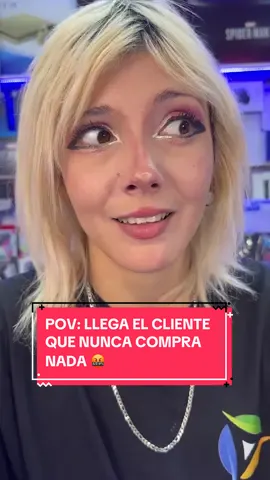POV: llega el cliente que nunca compra nada 🤬 #consolas #videoviral #humor #tendencia #sketch #videojuegos #parati #videojuegos #juegos #comedia #playstation #xbox #nintendo #juegos #clientes #clientestoxicos #tiposdeclientes 