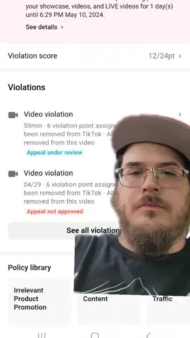 #greenscreen #tiktok #violation #tiktokviolation #fyp #fypシ #fypシ゚viral #foryou #foryoupage 