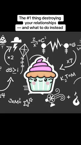 This is the #1 thing that is destroying your relationships — and what you should be doing instead.  Ps will try to post once a day again. Had a lingering cough for weeks…  Made with @Adobe Express  