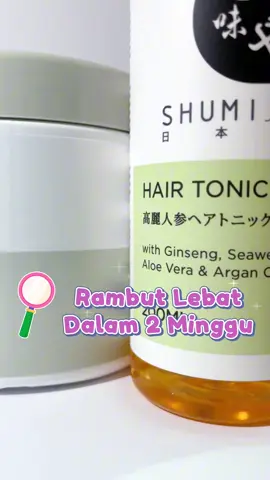 Rambut rontok, rambut rusak karna di warna.. cobain ini deh ✅ #shumijapan #hairtonic #hairmask 