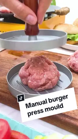 Manual burger press mould #uk #tiktokshop #creative #cooking #hamburger 