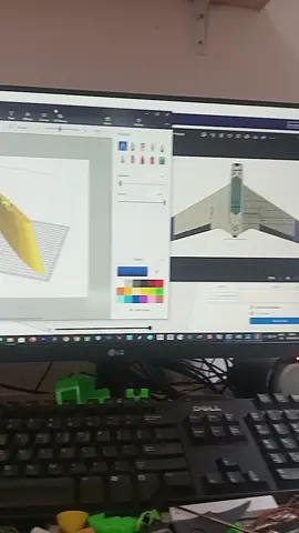 Tes model ke 3 #3dprinting #lombokfpv #fpvlife #fpvlongrange #inav #3dwings 