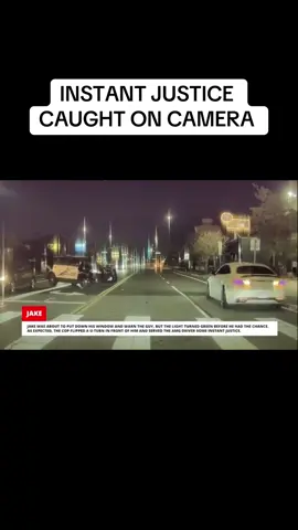 INSTANT JUSTICE CAUGHT ON CAMERA  #justice#karma#caughtoncamera#dashcam#mercedes#police#fail#fypage#entertainment#whambaamteslacam#fy#fyp