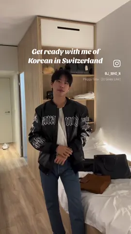 GRWM🖤in 🇨🇭 . . . #grwm #getreadywithme #OOTD #fashion #model #modellife #korean #ulzzang #outfit #outfitcheck #chanel #malemodel #malefashion #koreanfashion #fashion #foryou #trend #tiktok #follow #switzerland #viral 