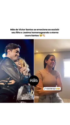 mãe do cantor @Victor Santos se emociona ao assitir lançamento com feat @Joelma ❤️ Isso é Calypso 😍  #fypシ #fypage #fypシ゚viral  @Jaciel  Lopes  @Central de Fãs  @Banda Calypso 