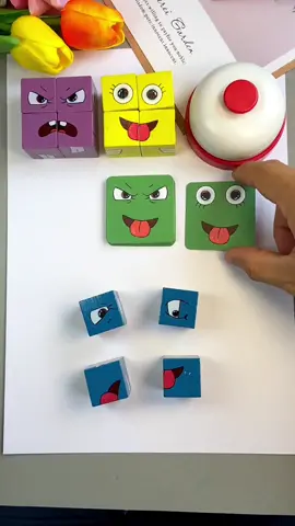 Super fun and interesting face-changing Rubik's Cube building blocks, cultivate children's hands-on and brain-based abilities and observation skills, and also improve parent-child relationships#fyq #toy #facechangingbuildingblocks #Facechangingblocks #intellectualtoys #kidstoys #parentchildtoys 