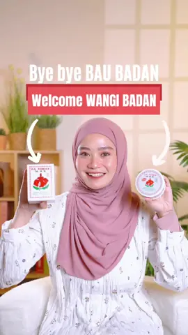 bye bye BAU BADAN, welcome WANGI BADAN 😉 #mbk #mbkpowder #mbkdeodorant #bebasbaubadan #bebasbauketi #terpujikarenabukti 