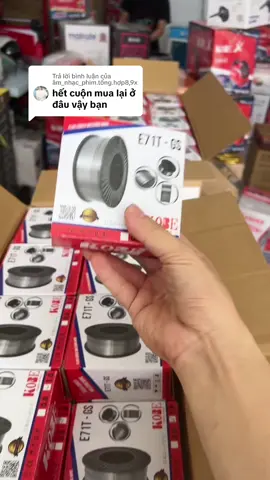 Trả lời @âm_nhạc_phim.tổng.hợp8,9x cuộn dây hàn mig không khí 1kg #cuondayhanmig #dayhanmigkhongkhi #kobe #chinhhang  