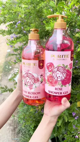 Sữa Tắm Purite Hương cherry và Rose chai 1.1L