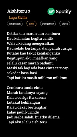 #liriklagu #aishiteru3 #sportify #layrics_songs #4upage #berandatiktok #berandafyp #firaltiktok #lewatberanda #fyp 