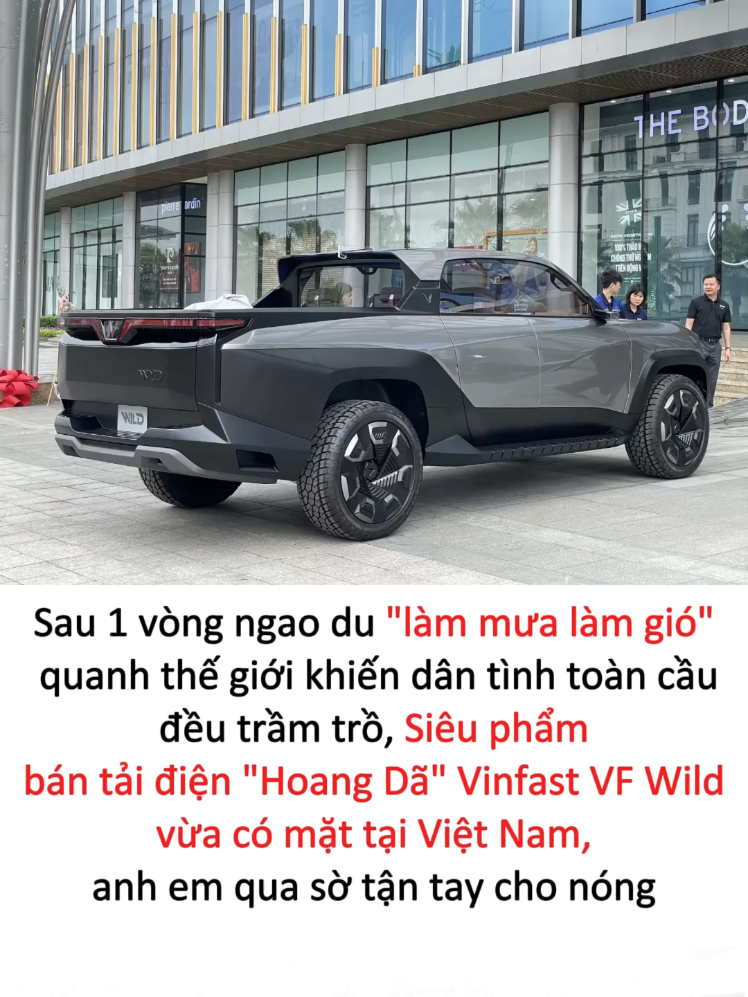 Siêu phẩm bán tải điện VinFast VF WILD đã có mặt tại Hà Nội #tapchisieuxe #vinfast #vcreator