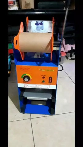 REAIM Cup Sealer Semua Ukuran Cup 12 - 22 Oz Mesin Cup Sealer Machine Alat penutup minuman Mesin Press Gelas Plastik Sealing di bawah Rp570.477 - 732.381 Cepat - Berakhir besok!#mesincapminuman#teh#jus#capcutvelocity 