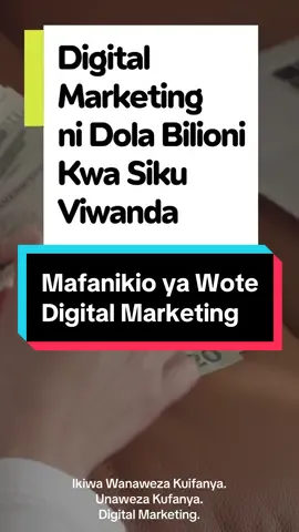 Uchumi wa Akili
 
 Uuzaji wa kidijitali ni tasnia ya mabilioni ya dola kwa siku, na sio sayansi ya roketi kuona jinsi mtu yeyote anaweza kupata pesa muhimu hapa. Kwa $330 USD pekee, unaweza kumiliki biashara ya mtandaoni ambayo iko tayari kutumia. 💻
 
 Kwa mfumo wa kiotomatiki kabisa, usio na baridi, unaweza kufikia mapato ya kila siku! Kuwa miongoni mwa wa kwanza kuuza bidhaa za kidijitali na kubadilisha maisha yako. 🌟
 
 Ndio, unahitaji kusoma na kuandika Kiingereza kwa programu hii, lakini pesa ambazo zinaweza kufanywa katika uuzaji wa dijiti ni fursa nzuri sana kupita. Jiunge na Mpango wa Malipo wa Kila Siku leo ​​na uanze kuchuma mapato! 💸
 
 #DigitalMarketing #DailyPay #TurnkeyBusiness #AutomatedIncome #DigitalBidhaa #BilioniDollarIndustry #NoColdCalls #PassiveIncome #GlobalFursa #PataMtandaoni Unlock Your Path to Success with the Daily Pay Program! 💡
 
 Seek knowledge from the cradle to the grave. 
 Digital marketing is a billion-dollar-a-day industry, and it's not rocket science to see how anyone can make significant money here. For just $330 USD, you can own a turnkey, ready-to-use online business. 💻
 
 With a fully automated, no-cold-calls system, generating daily income is within reach! Be among the first to sell digital products and transform your life. 🌟
 
 Yes, you need to read and write English for this program, but the money that can be made in digital marketing is too good an opportunity to pass by. Join the Daily Pay Program today and start earning! 💸
 
 #DigitalMarketing #DailyPay #TurnkeyBusiness #AutomatedIncome #DigitalProducts #BillionDollarIndustry #NoColdCalls #PassiveIncome #GlobalOpportunity #EarnOnline